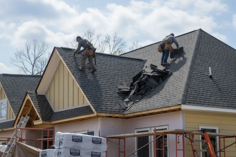 Asphalt Roof Replacement in Framingham, MA