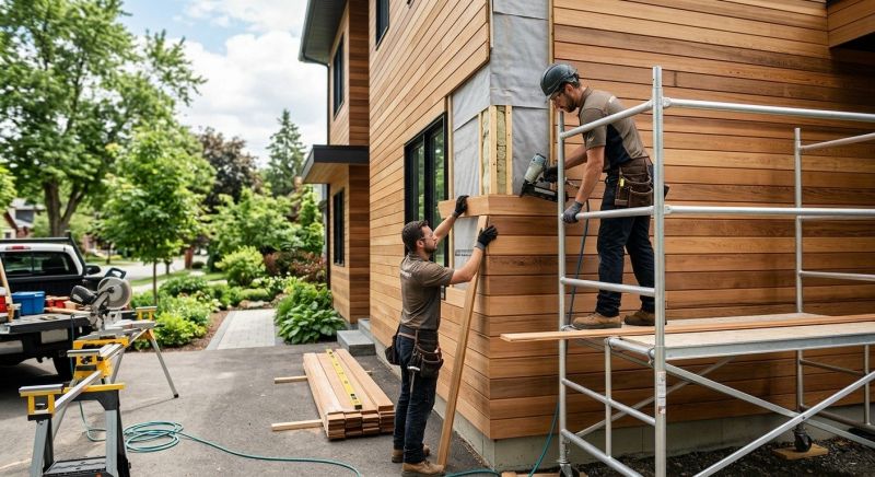 Barn Wood Siding Installation in Stamford, CT