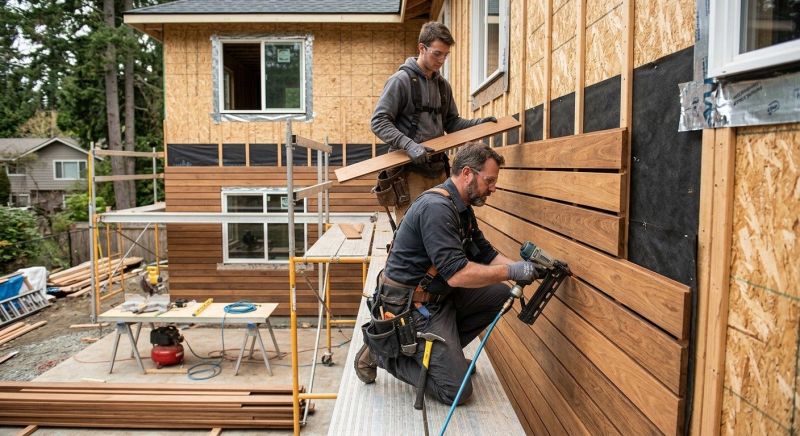 Barn Wood Siding Installation in Stamford, CT