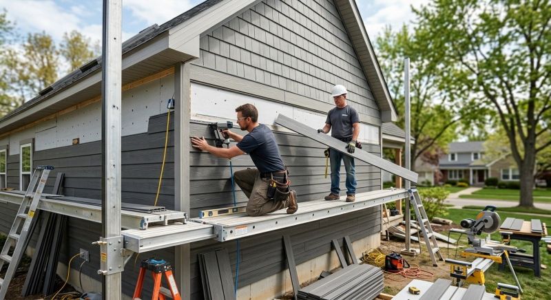Composite Siding Installation in Boston, MA