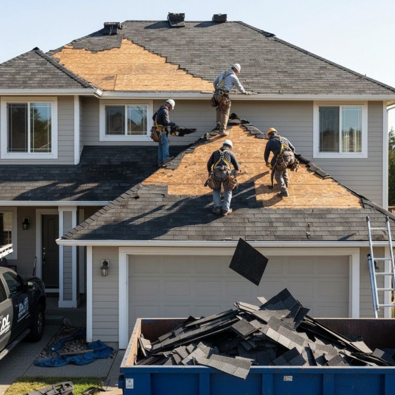 Leaky Roof Replacement in Worcester, MA