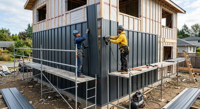 Metal Paneling Installation in Boston, MA
