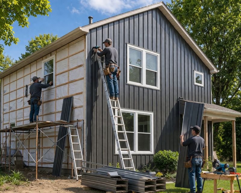Metal Siding Installation in Fairfield County, CT