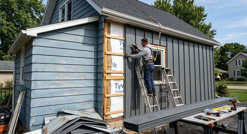 Metal Siding Replacement in Fairfield County, CT