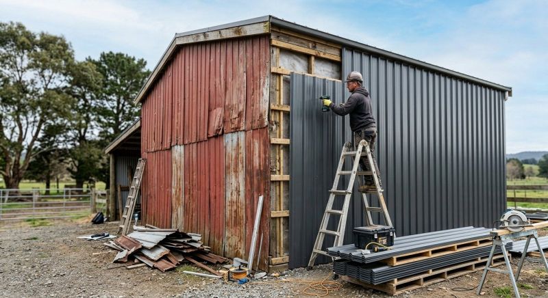 Sheet Metal Siding Replacement in Fairfield County, CT