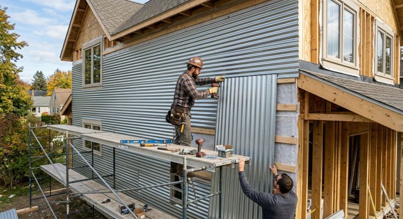 Sheet Metal Siding Replacement in Norwalk, CT