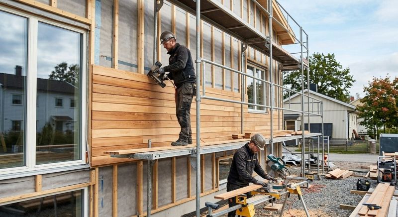 Wood Plank Siding Installation in Norwalk, CT