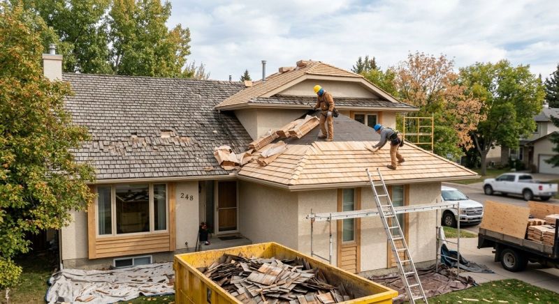Wood Shake Roof Replacement in Fredericksburg, VA